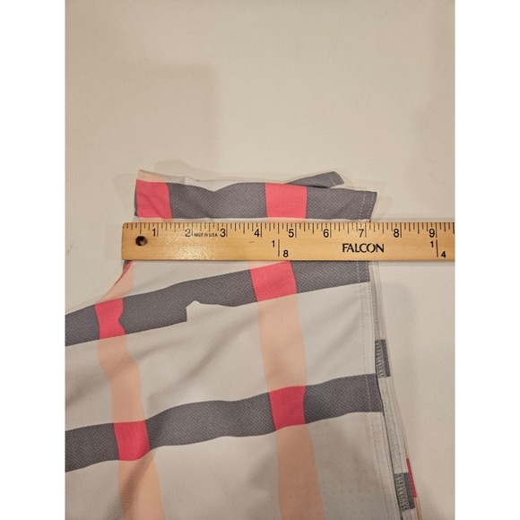 Legends Luka 2.0 Linerless Athletic Shorts Checkered White Pink Mens XL 7"In - Picture 7 of 9